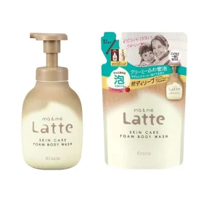 Latte Skin Care Foam Body Wash by Kracie