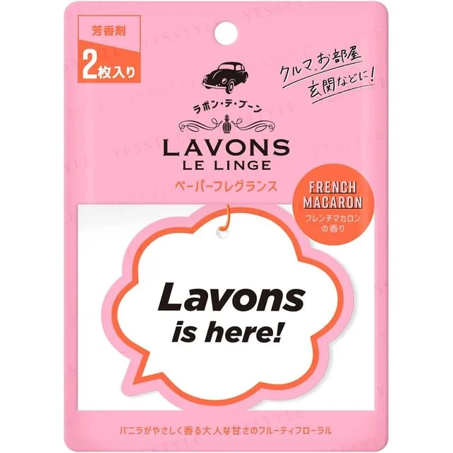 LAVONS Multipurpose Paper Fragranc French Macaron by NatureLab