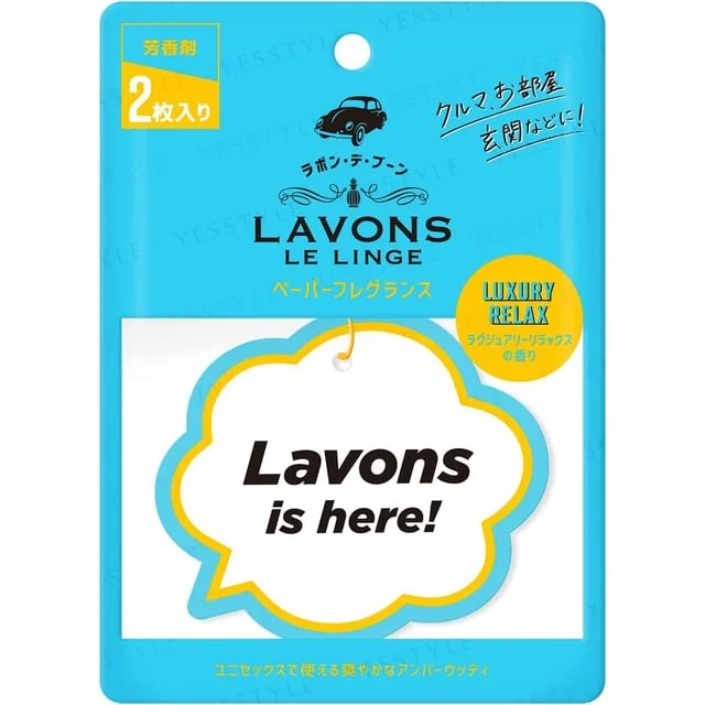 LAVONS Multipurpose Paper Fragranc Luxury Relax by NatureLab