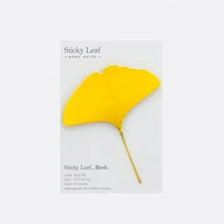 Leaf Sticky Note - (S) by Iswas