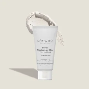 Lemon Niacinamide Glow Wash Off Mask Pack Mini by Mary&May