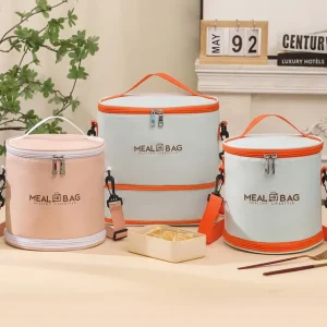 Lettering Picnic Insulated Lunch Bag (Various Designs) by Evorest Bags