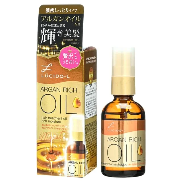 Lucido-L Argan Rich Hair Treatment Oil Rich Moisture by Mandom