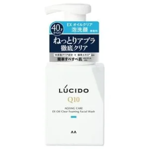 Lucido Q10 Ageing Care EX Oil Clear Foaming Facial Wash by Mandom