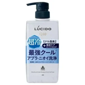 Lucido Q10 Deodorant Scalp Shampoo Extra Cool Type by Mandom
