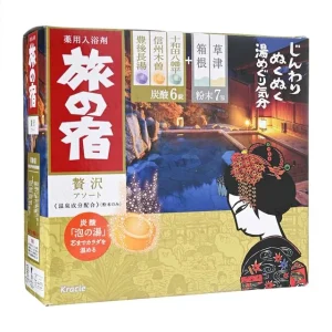 Luxury Assortment Hot Spring Series Bath Salt Set by Kracie
