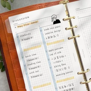 Meeting Notes Planner Insert (A5 / A6) by Fun House