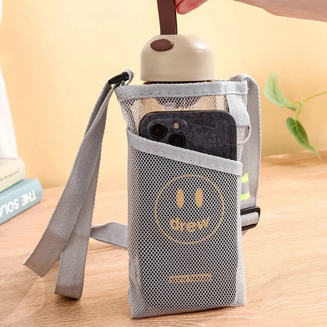 Mesh Drinking Bottle Carrying Sleeve by Evorest Bags