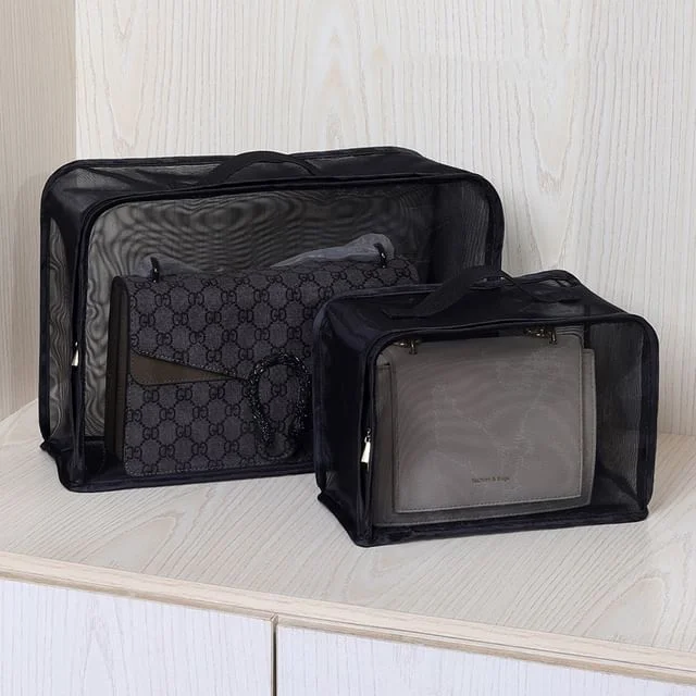 Mesh Handbag Dust Cover Bag (Various Designs) by Evorest Bags