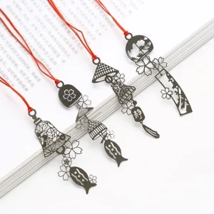 Metal Cutout Windchime Bookmark by Hera's Place