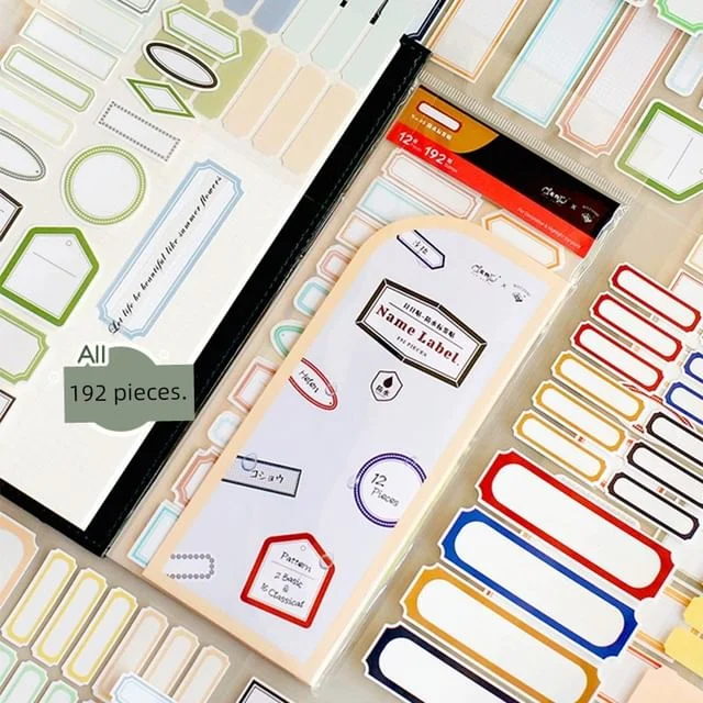 Metallic Index Tab Sticky Notes (Various Designs) by OH.Leely