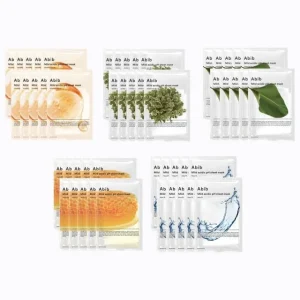 Mild Acidic pH Sheet Mask Bundle Set - 5 Types by Abib