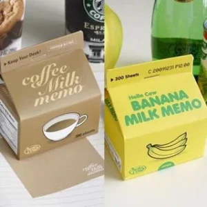 Milk Memo Pad by Iswas