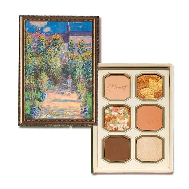 Monet's Painting Eyeshadow Palette 05 Painter's Garden by MilleFee