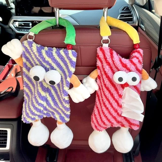 Monster Striped Chenille Tissue Cover by Lazy Corner