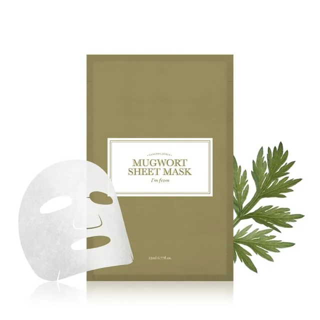 Mugwort Sheet Mask by I'm from