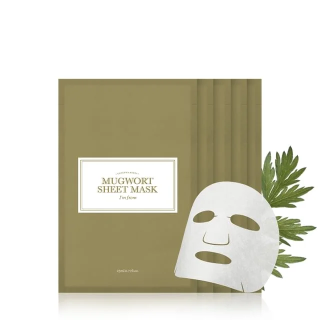 Mugwort Sheet Mask Set by I'm from