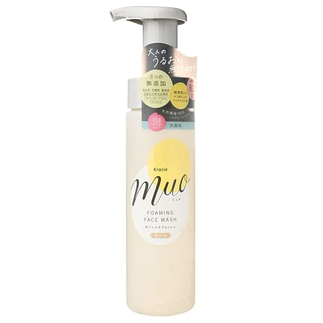 Muo Foaming Face Wash by Kracie