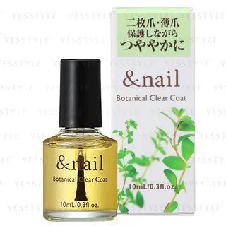 & Nail Botanical Clear Coat by Ishizawa-Lab