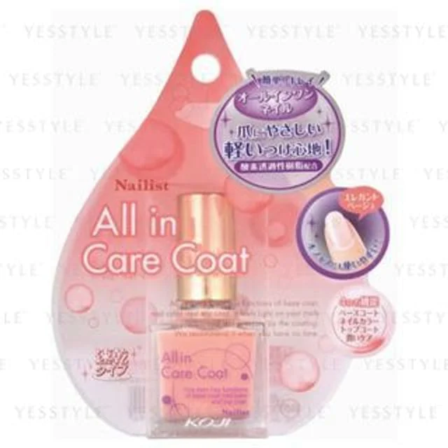 Nailist All In Care Nail Coat by Koji