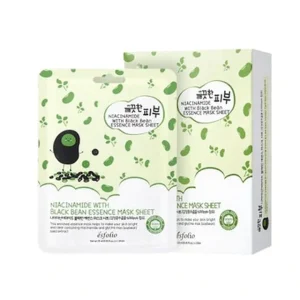 Niacinamide With Black Bean Essence Mask Sheet Set by Esfolio