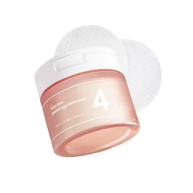 No. 4 Pore Zero Peeled Egg Toner Pad by Numbuzin