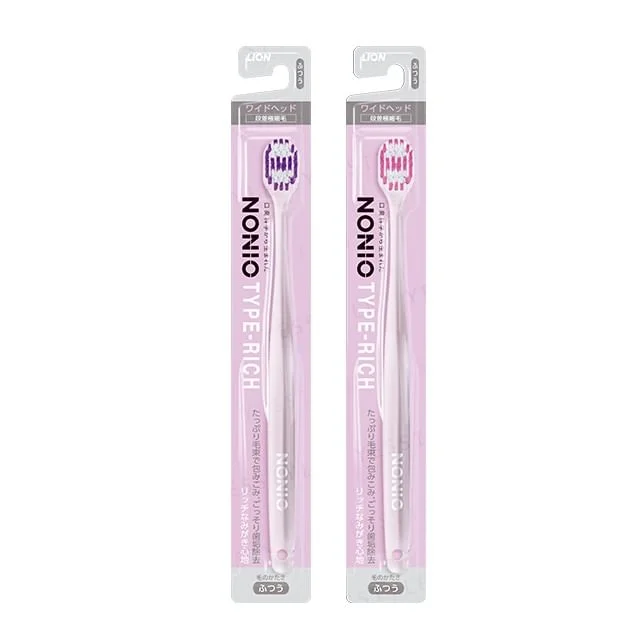 Nonio Type-Rich Toothbrush by Lion