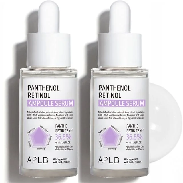 Panthenol Retinol Ampoule Serum Set by APLB