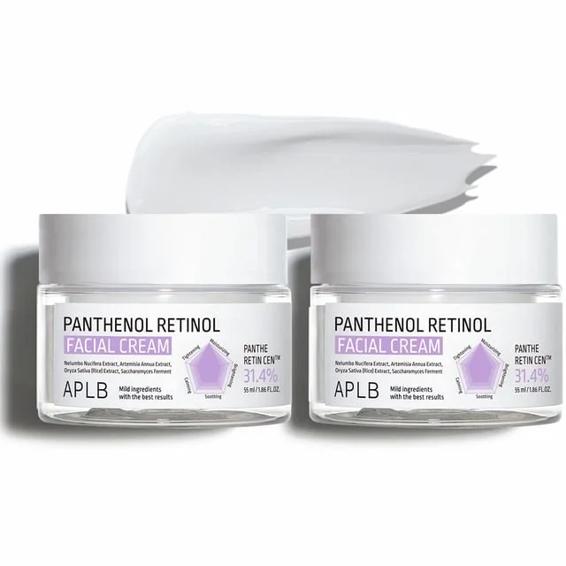 Panthenol Retinol Facial Cream Set by APLB