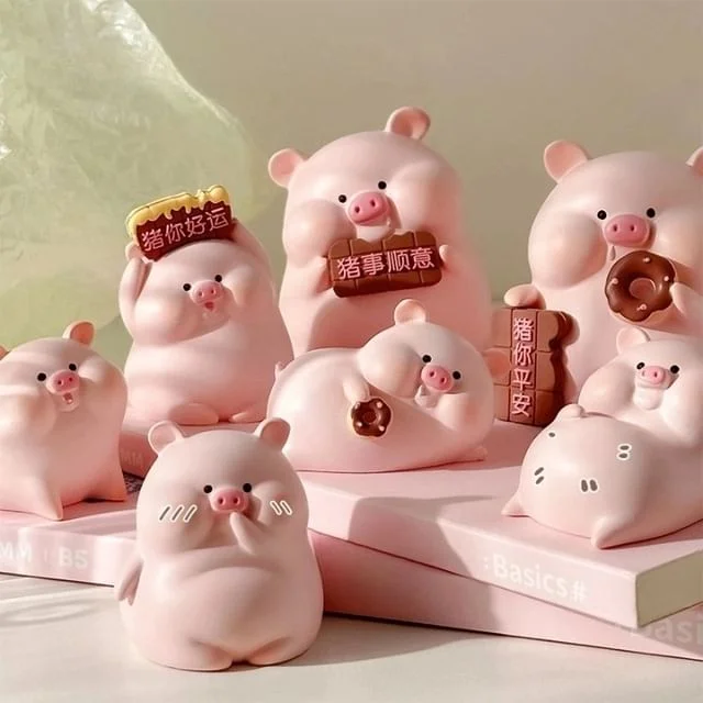 Pig Plastic Ornament (Various Designs) by Fun House