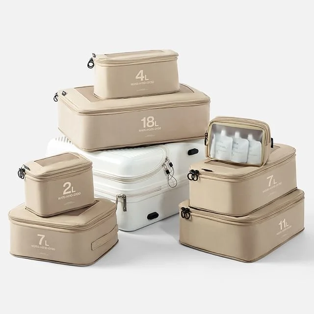 Plain Nylon Travel Garment Organizer (Various Designs) / Set by Evorest Bags