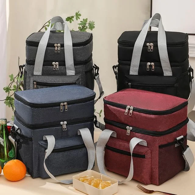Plain Picnic Insulated Lunch Bag by Evorest Bags