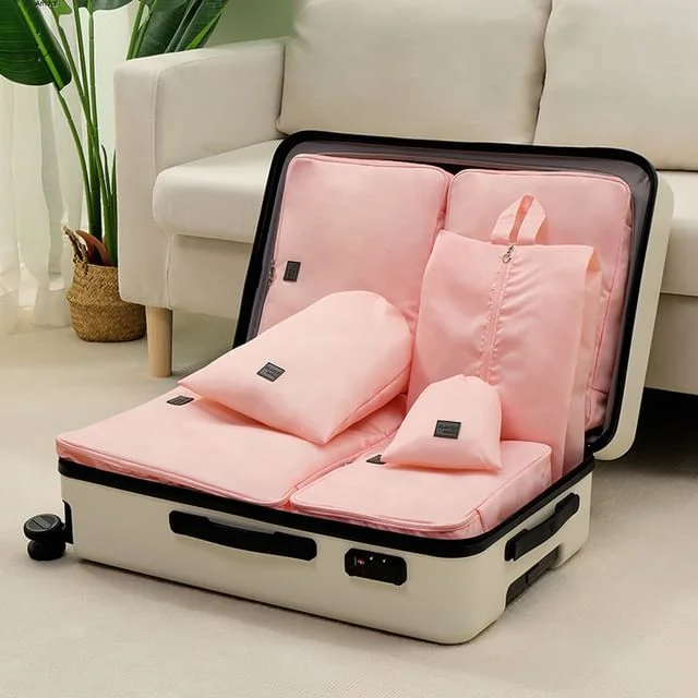 Plain Travel Packing Cube Garment Organizer (Various Designs) / Set by Evorest Bags