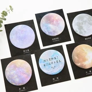 Planet Print Sticky Note by Hera's Place