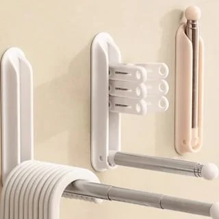 Plastic Adhesive Foldable Hanger Organizer by Home Simply