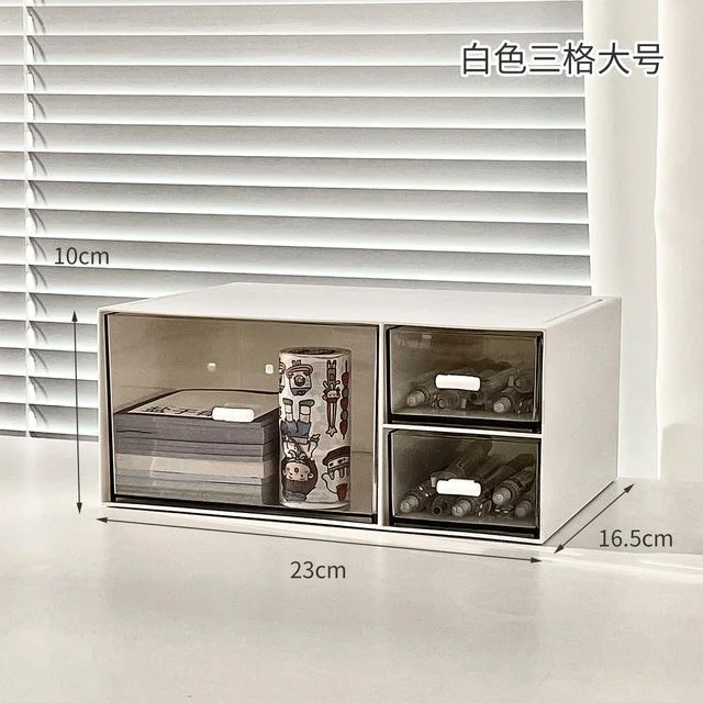 Plastic Desk Organizer Drawer (various designs) by Fun House