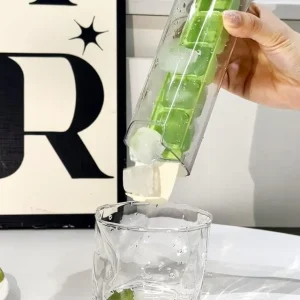 Plastic Ice Cube Dispenser by Lazy Corner