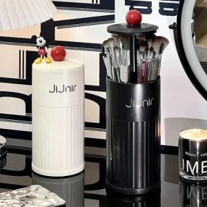 Plastic Makeup Brush Holder by Lazy Corner