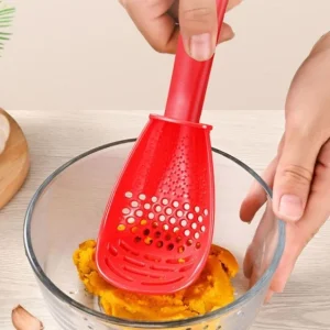 Plastic Multipurpose Strainer Ladle by Evora