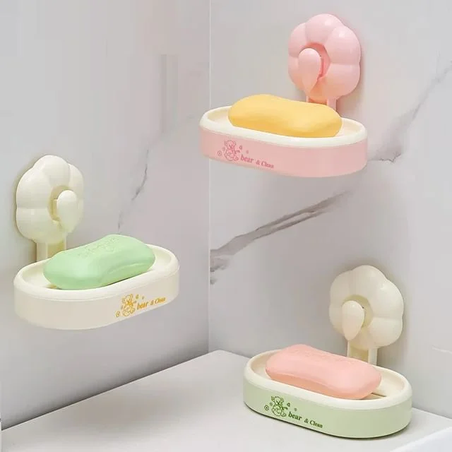 Plastic Suction Soap Holder by Home Simply