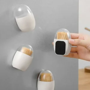 Plastic Toothpick Container Fridge Magnet by Home Simply