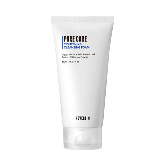 Pore Care Tightening Cleansing Foam by Rovectin