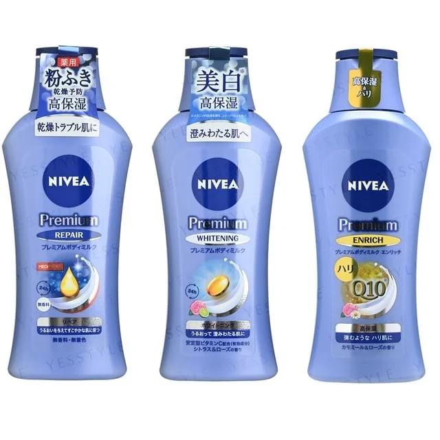 Premium Body Milk by Nivea Japan