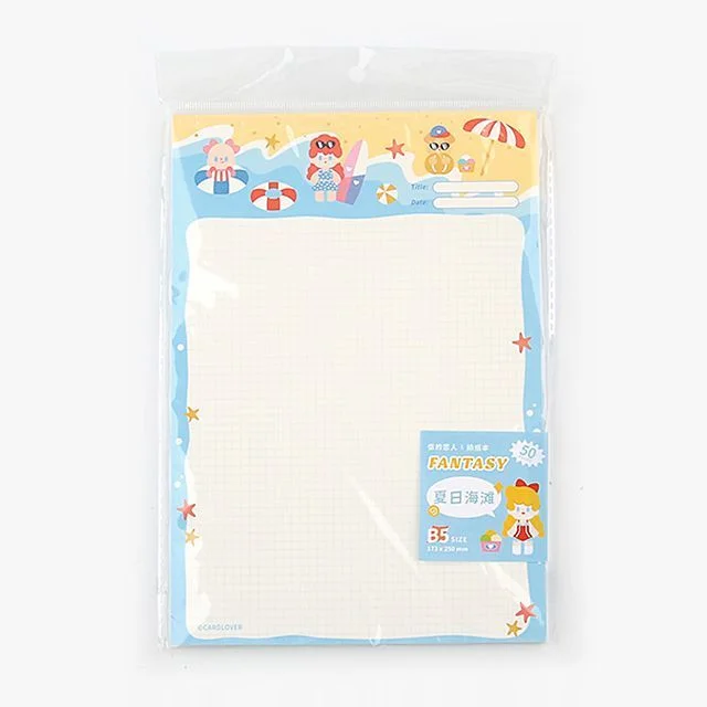 Print B5 Memo Pad (various designs) by OH.Leely