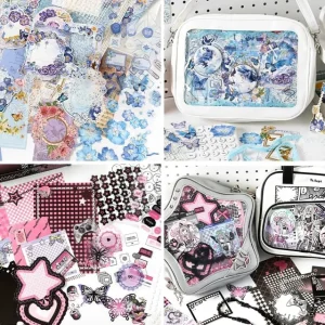 Print Badge / Bag DIY Decoration Kit (Various Designs) by OH.Leely