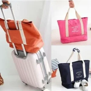 Print Canvas Weekend Bag by Evorest Bags