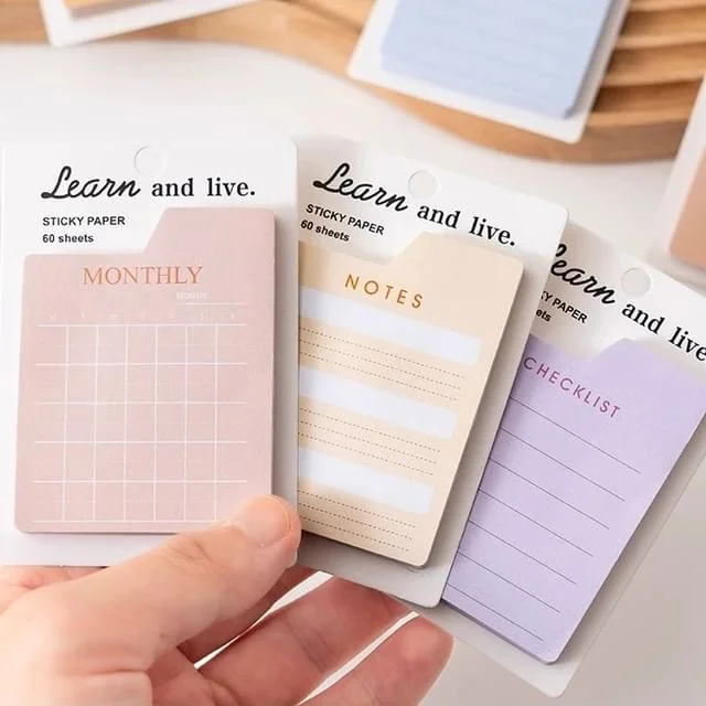 Print Planner Sticky Note (Various Designs) / Set by Hera's Place