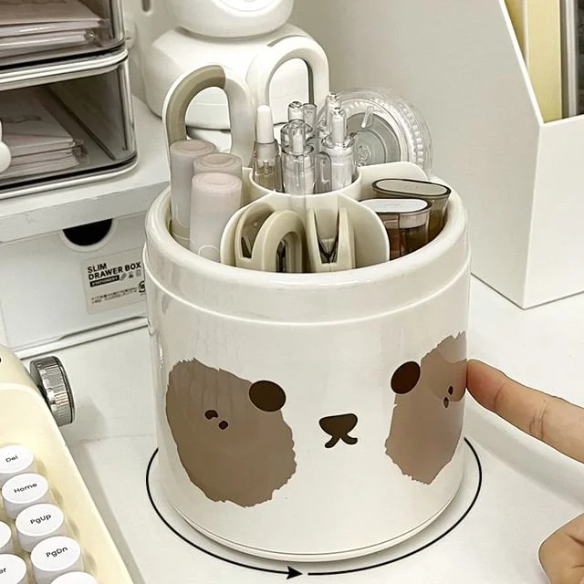 Print Rotatable Desk Organizer (Various Designs) / Set by Momoi