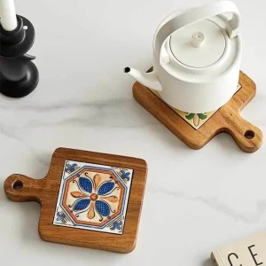 Print Wooden Heat Resistant Pad (Various Designs) by Home Simply