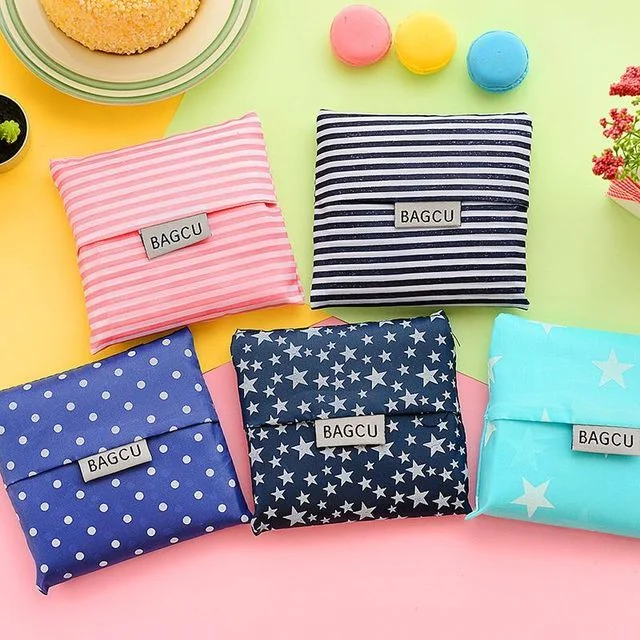 Printed Foldable Shopper Bag by Hera's Place